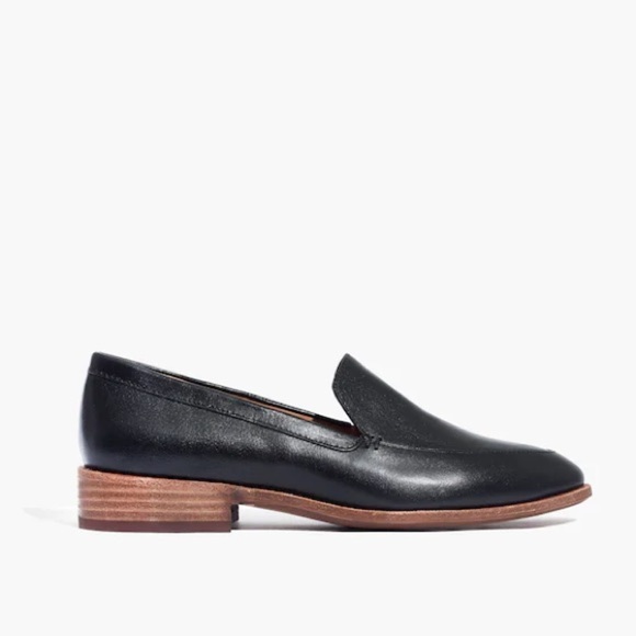 Madewell Black Leather Loafers - Picture 8 of 9